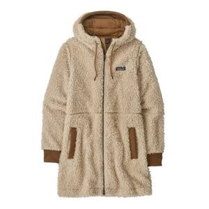 Patagonia Brown and Cream Fleece Jacket